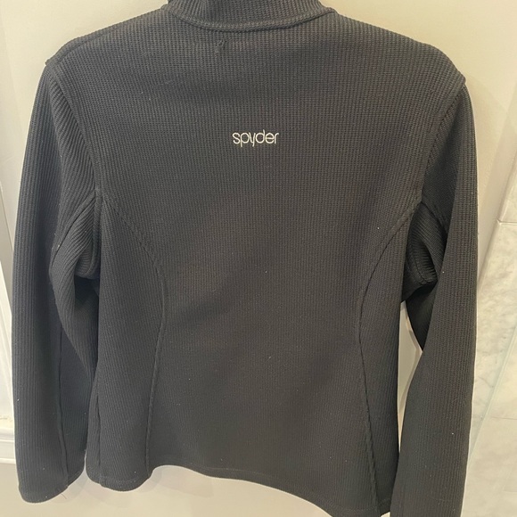 Spyder warm full zip ladies large base layer jacket w pockets - Picture 2 of 3